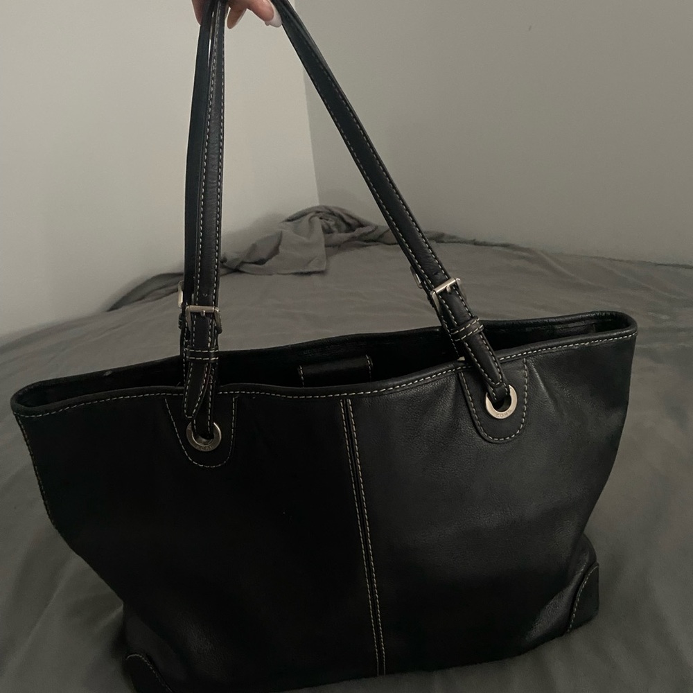 Micheal kors soft leather tote